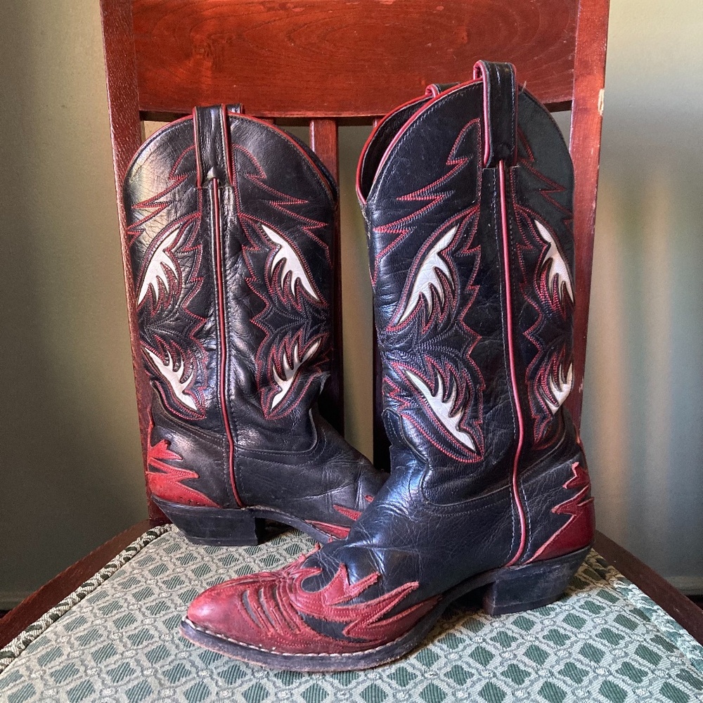 Vintage Code West Cowboy Boots